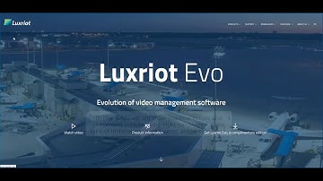Video tutorial on Luxriot