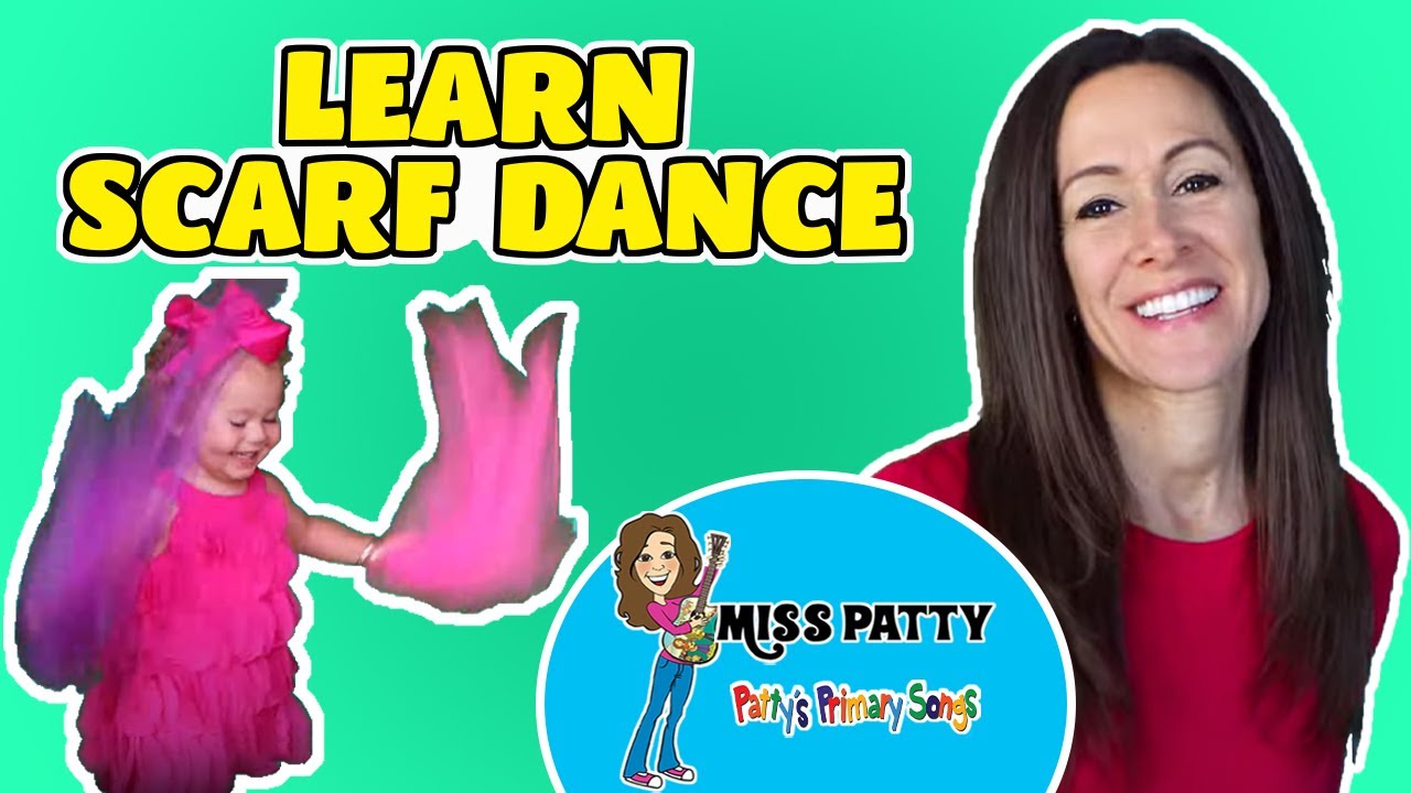 Learning Scarf Dance for Children Official Video Kids Action Song Preschool Jump Up Down Dance