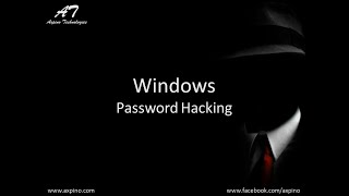 How to Hack Windows Password (Windows XP)