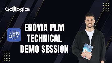 ENOVIA PLM Technical Demo Session for Beginners | End-to-End PLM Workflow Tutorial | GoLogica