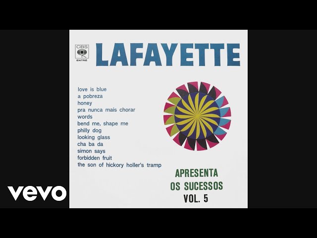 Lafayette e seu conjunto - O Amor é Azul