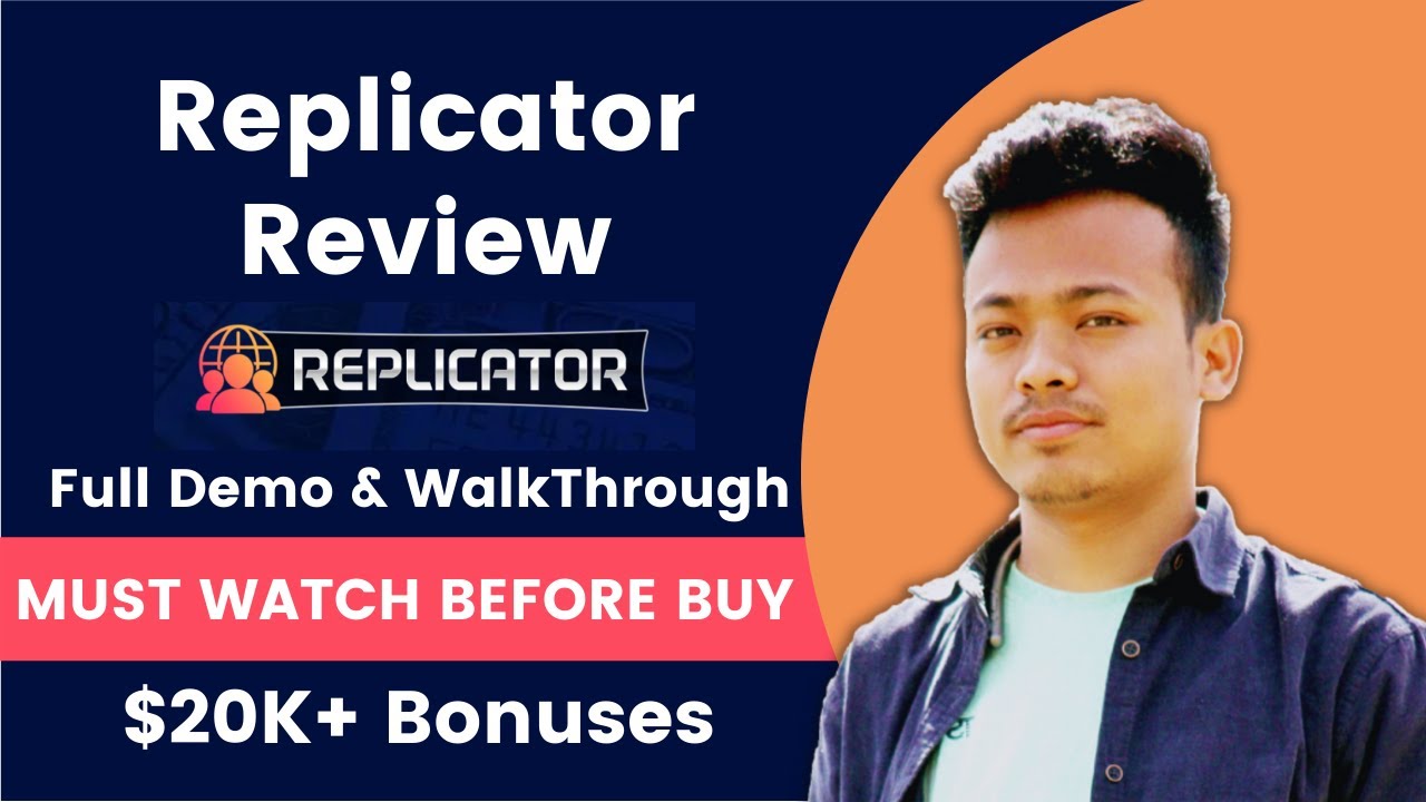 Replicator Review & Demo, Is it Legit or Scam? A ready to Affiliate System