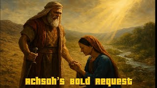 Caleb’s Daughter Achsah | The Bold Request That Brought Blessing | Bible Story of Faith