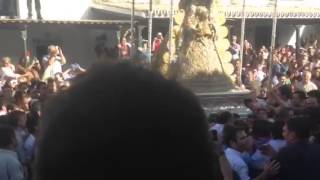 Video thumbnail of "Manguara canta a la virgen del Rocío 2014"