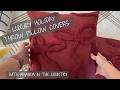 Soft Chenille Throw Pillow Covers Ideal for Christmas Decor