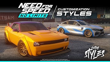 NFS: No Limits - Customization Styles