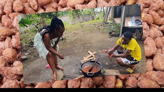 How to make Cameroonian delicious snack Groundnut sweet - limbe