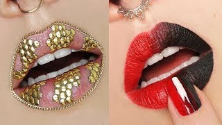 Lipstick Tutorial Compilation January 2017 Part 4