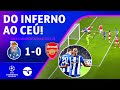 GALENO FAZ PINTURA NO ÚLTIMO LANCE DEPOIS DE PERDER GOL BIZARRO NA CHAMPIONS! PORTO 1 X 0 ARSENAL image