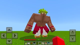 Broly Villager Addon in Minecraft PE
