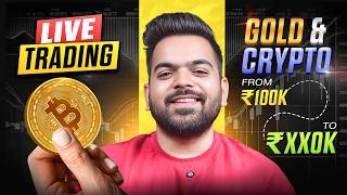 LIVE CRYPTO TRADING | New York Session | GOLD & BITCOIN | 22 MAY