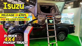 Isuzu D-Max 4x4 Pickup Truck | Price @19.50 starting ✅ Detailed review - CAR Shiksha
