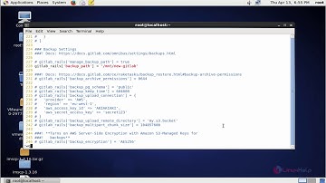 How to change default backup location in GitLab