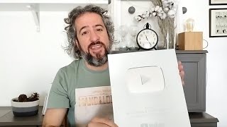 ¡Que Alegría! Llegó mi Placa de Youtube 😉⭐