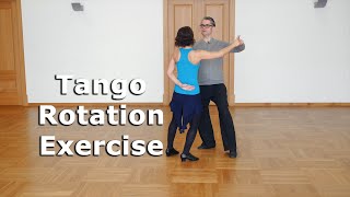 Tango Technique - Rotation Exercise in Tango Tango Technique - Rotation Exercise in Tango