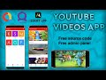 Create your YouTube Channel App | Android App Source Code