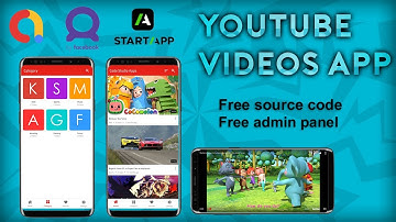 Create your YouTube Channel App | Android App Source Code