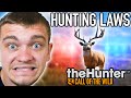 I broke crazy 50 hunting laws in hunter call of the wild