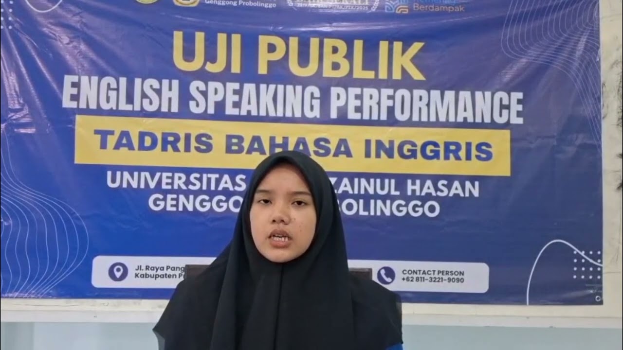 Qorinatul Jamila_Uji Publik Speaking TBI UNZAH