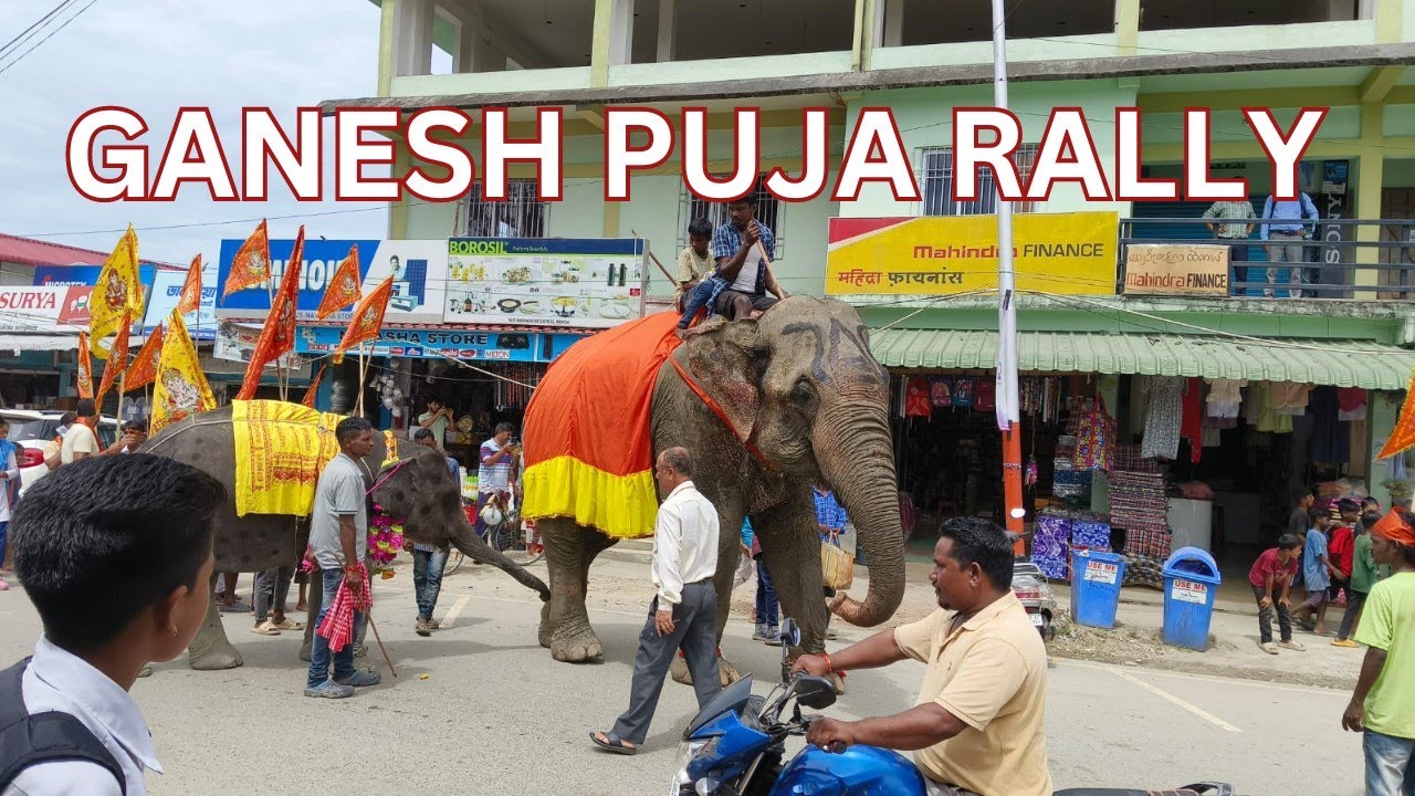 Puj Rally GANESH PUJA RALLY | NAMSAI #namsai #milingjakhamho #ganesh - YouTube