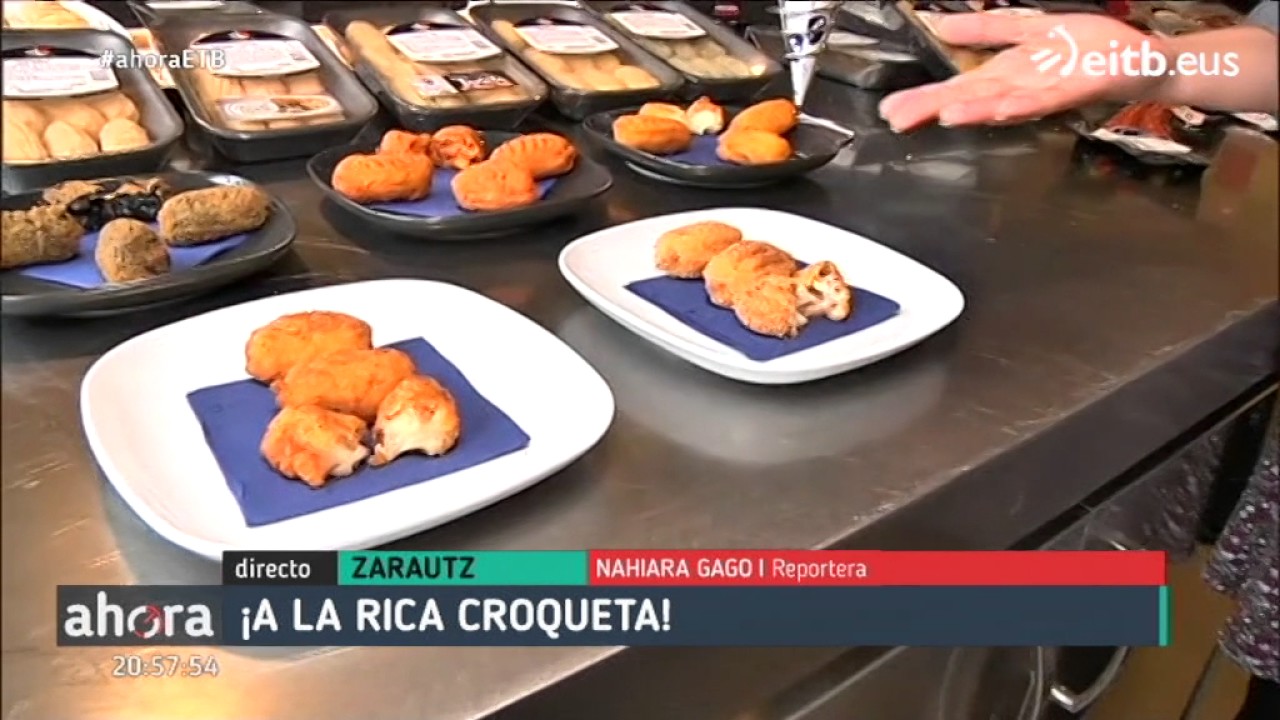 idiazábal cheese trail Croquetas de txistorra o Idiazabal, de Zarautz al mundo