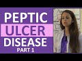 Peptic Ulcer Disease Nursing, Pathophysiology, Treatment | Gastric Ulcer vs Duodenal Ulcer Part 1