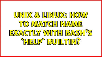 Unix & Linux: How to match name exactly with Bash
