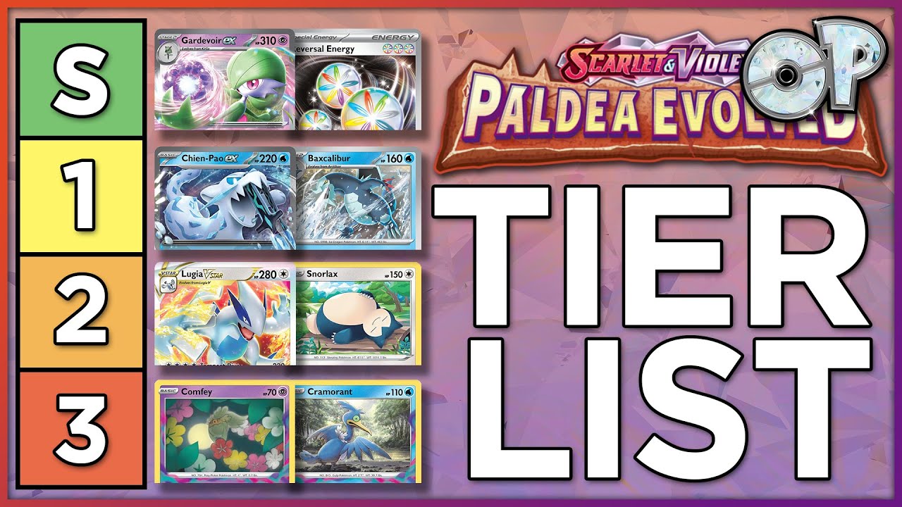Paldea Evolved Tier List! (Pokemon TCG) - YouTube