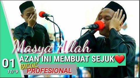 VIRAL! Adzan Bilal Termerdu Irama Paling Populer Sepanjang Masa ماشاالله 🇲🇨  || Afrizal