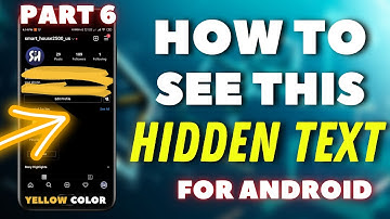 How to See Hidden Text in Photo on Android ? | Painted with Yellow Marker