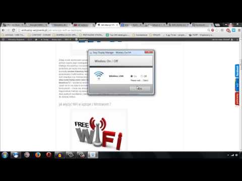 Czy wiesz jak włączyć Wifi w Laptopie?
