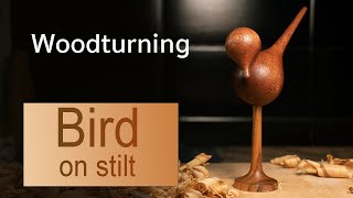 Woodturning  I made this bird on a wineglass stilt. Turned out very well, almost like art :)