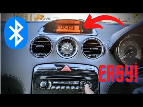 How to Pair Bluetooth Audio Streaming & Hands free on a 2010 Peugeot RCZ , 308 , Citroen DS3