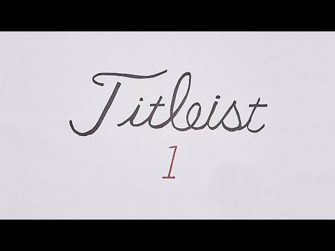 The History of the Titleist Script