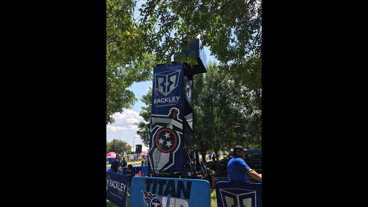 Rackley Roofing Tennessee Titans YouTube