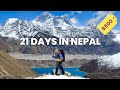 How to Solo Hike the Three Passes Trek | Nepal 2023