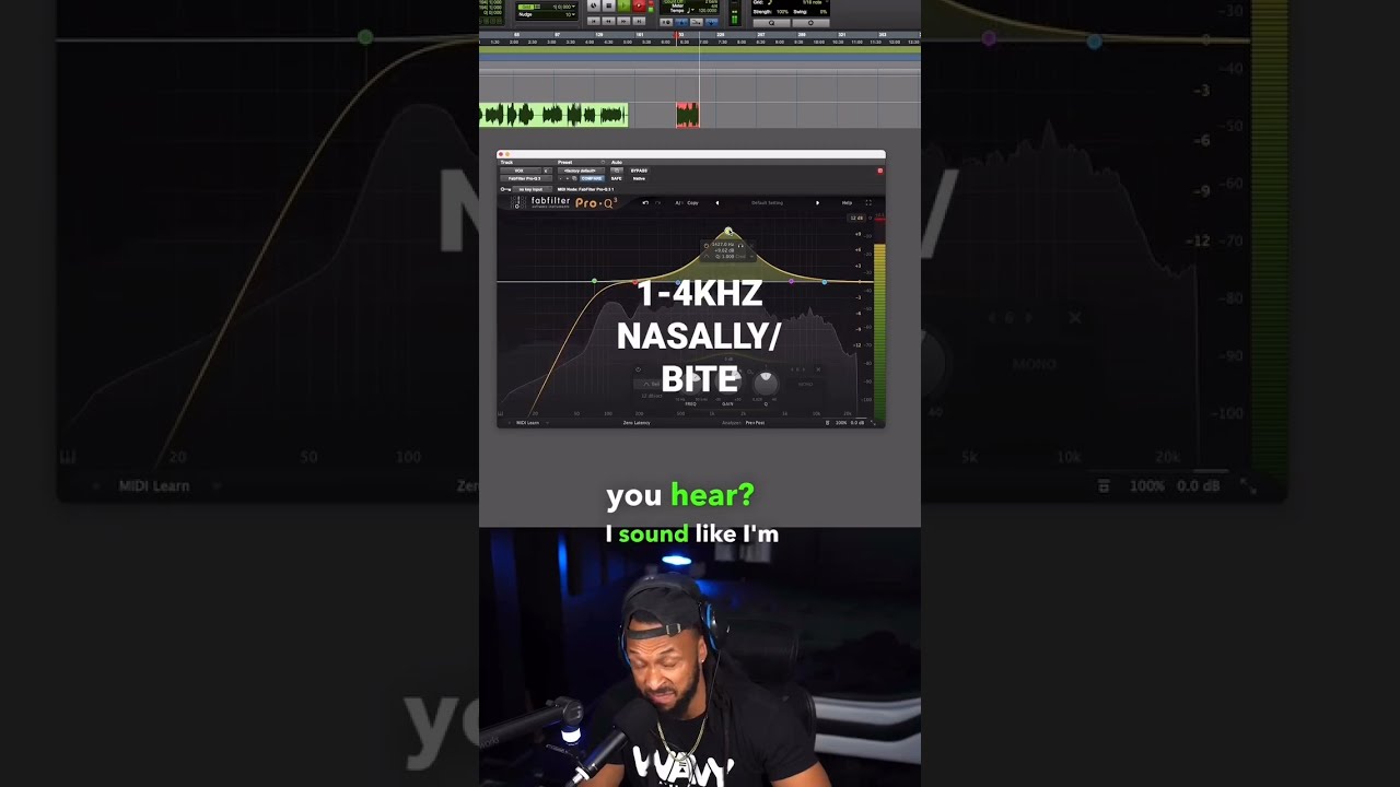 Quick Vocal EQ Tutorial Here Are Some Common Frequency Ranges To Be Aware Of When EQing