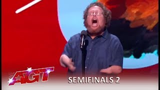 Ryan Niemiller: Disabled Comedian MASTERS Self-deprecating Funny!  | America's Got Talent 2019