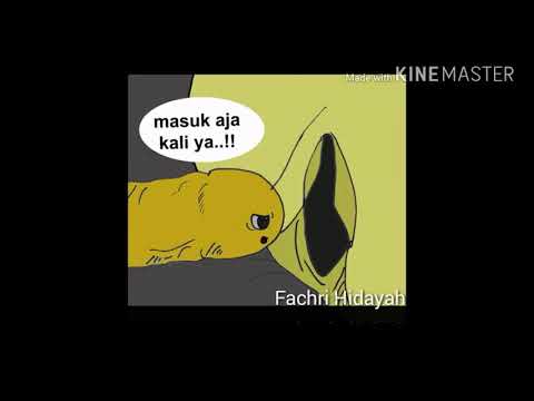 Animasi film lucu part 1#mau masuk lubang