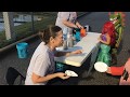 Pie the teacher at boo bash