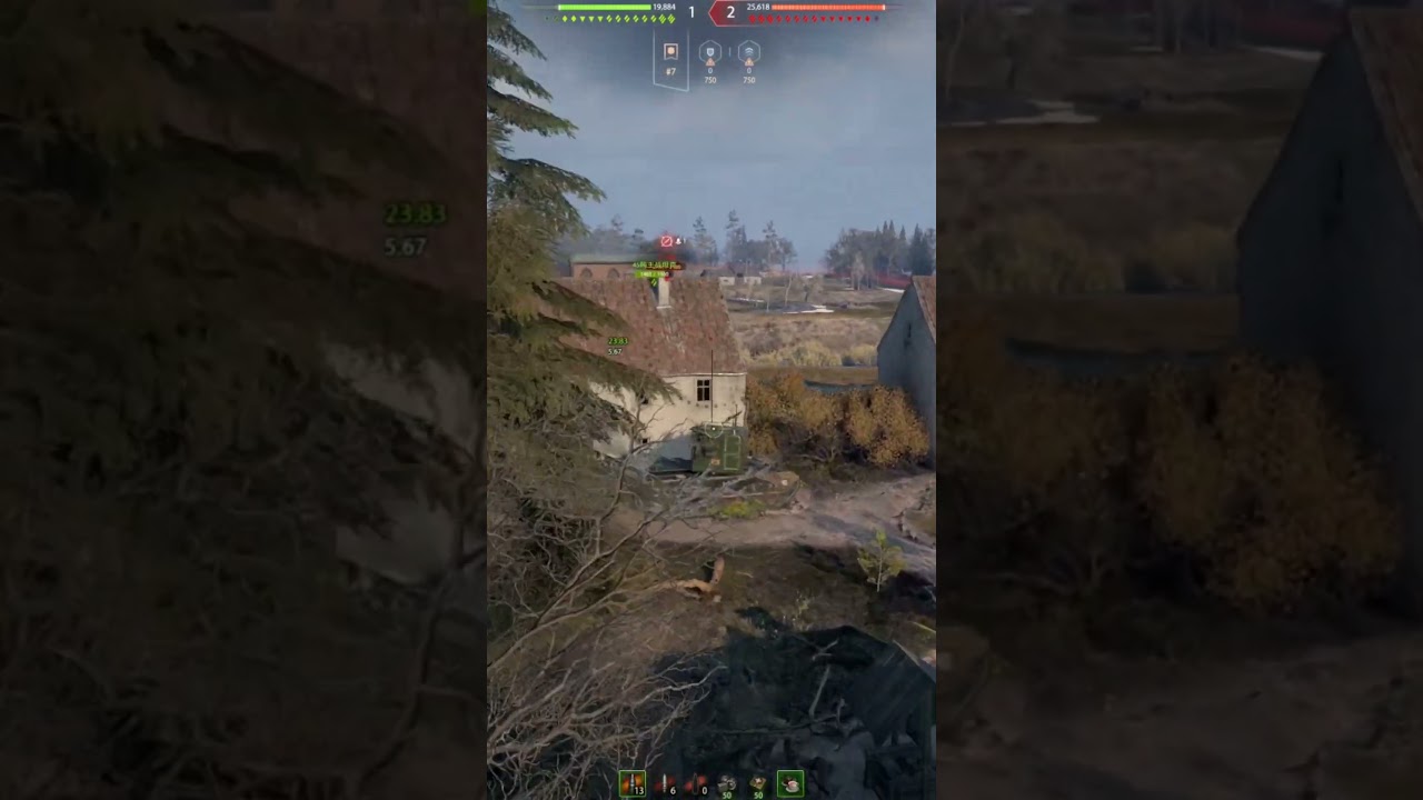 FV4005 Stage II - Fixed point blind firing - World of Tanks
