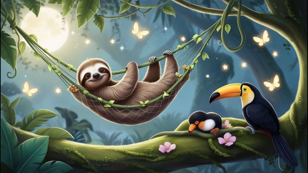 "Sleepy Smiles – A Baby Sloth's Gentle World -- Lulaby for Kids