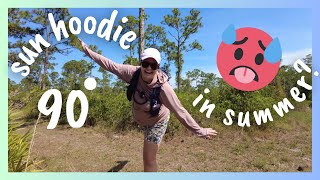 Can the Mountain Hardwear Crater Lake Sun Hoodie stand the Florida HEAT? | summer hiking | June 2025
