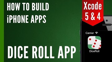 How To Make A Dice Roll iPhone App - Ep2 - Creating Views and Adding UIElements