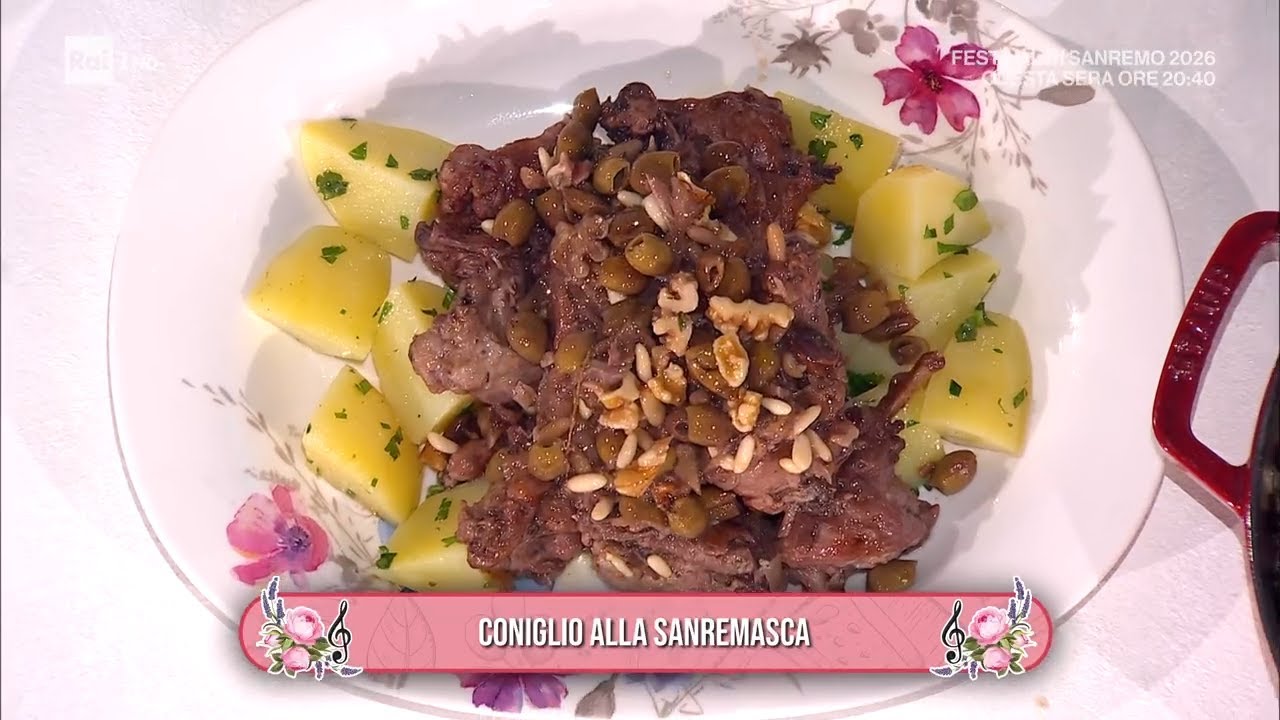 Coniglio alla sanremasca - È sempre mezzogiorno 27/02/2026