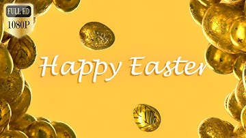 Happy Easter 3 Free Template & Greeting With/Without Text-No Copyright-Download Links In Description