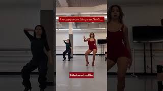 Creating more shape in heels means creating more space‼️ #mamasitamovement #heelsclass #heelsdance