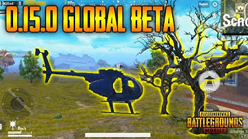 PUBG MOIBLE 0.15.0 GLOBAL BETA IS HERE | PAYLOAD MODE IS FINALLY HERE - NEW HELICOPTER MODE IS😍😍🔥