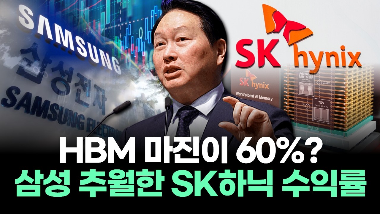 HBM 마진이 60%? 삼성 추월한 SK하이닉스 수익률