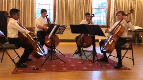 Yesterday - Cover by Cello quartet